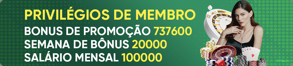 Formulário registro 809win